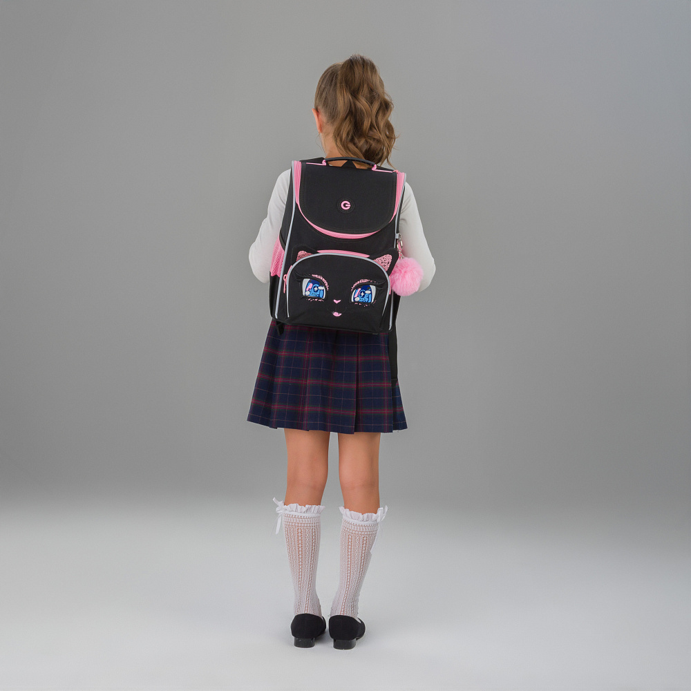 RAm-584-4 Рюкзак школьный с мешком