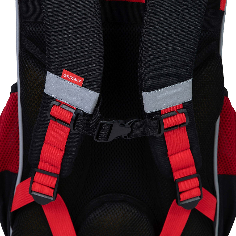 RAm-285-1 Рюкзак школьный с мешком