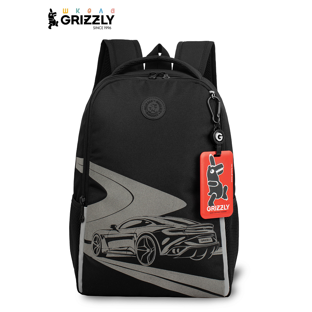 RB-651-6 Рюкзак школьный с картхолдером на держателе