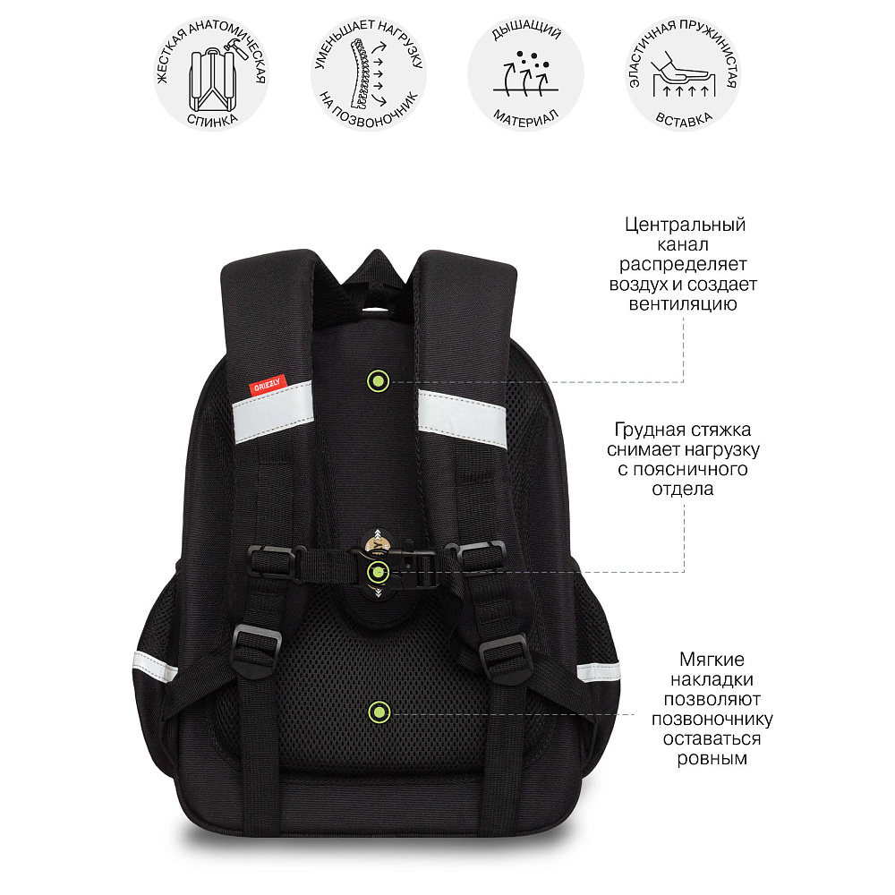 RAz-586-11 Рюкзак школьный с обвесом