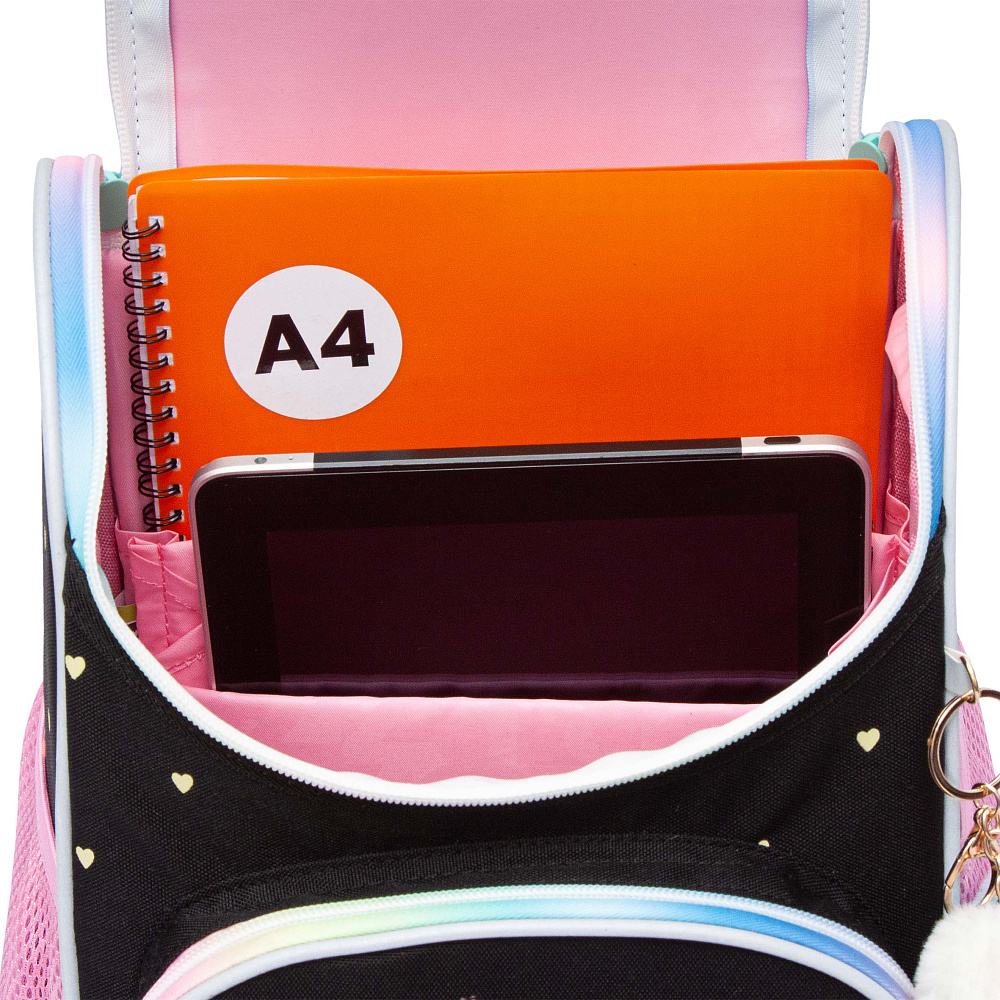 RAm-584-2 Рюкзак школьный с мешком