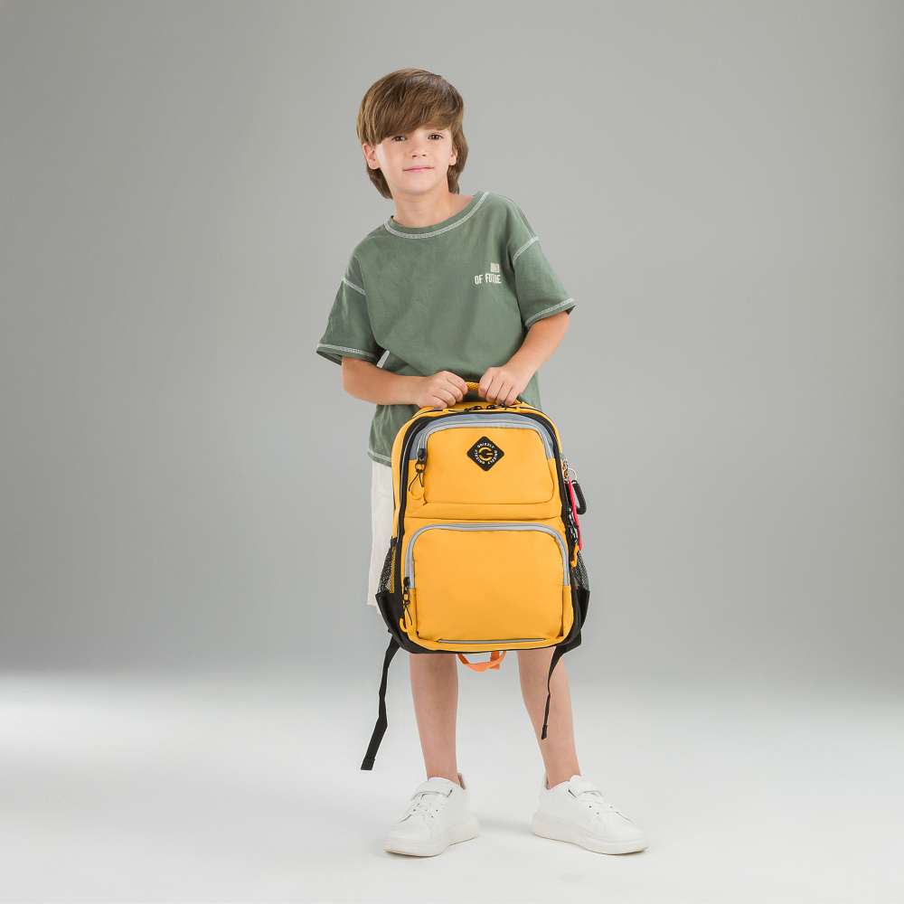 RB-553-1 Рюкзак школьный с картхолдером на держателе