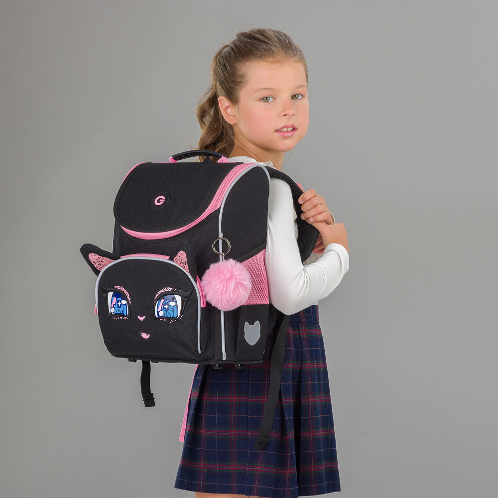 RAm-584-4 Рюкзак школьный с мешком