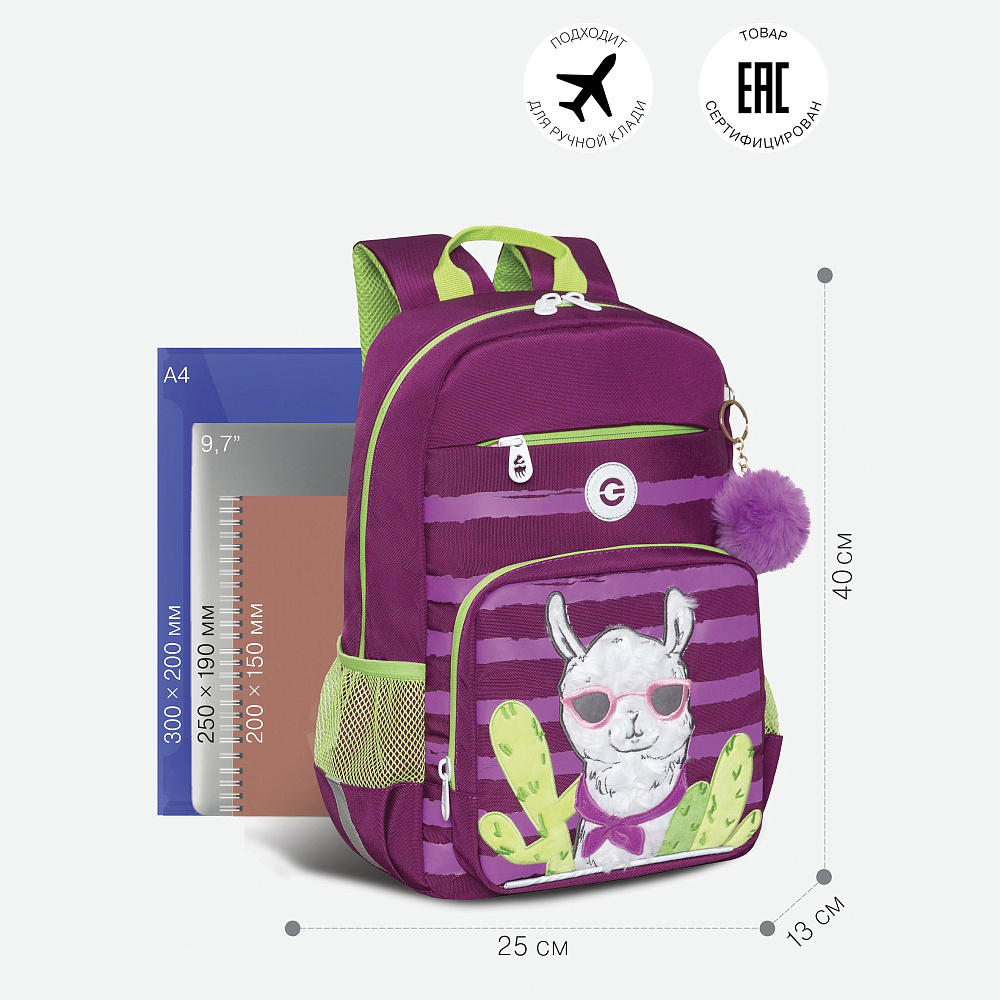 RG-364-3 Рюкзак школьный