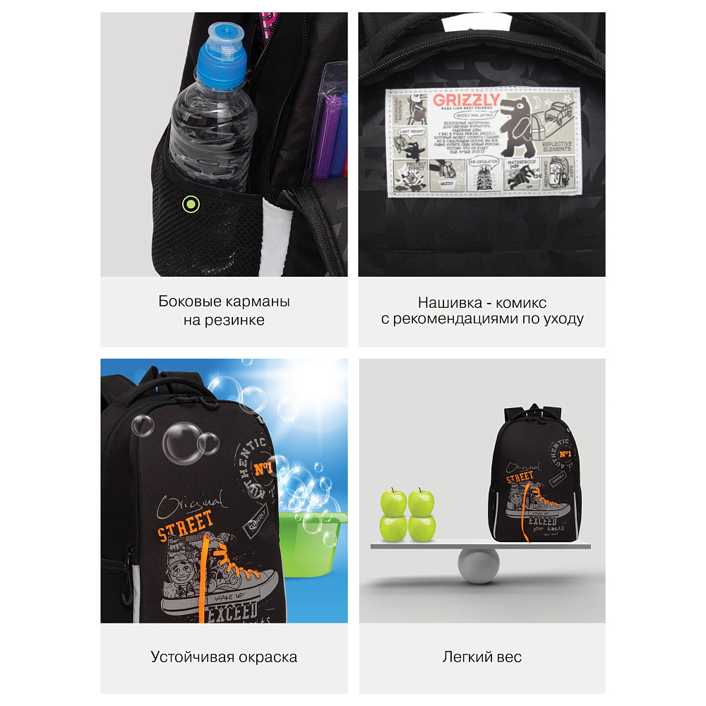 RB-551-5 Рюкзак школьный