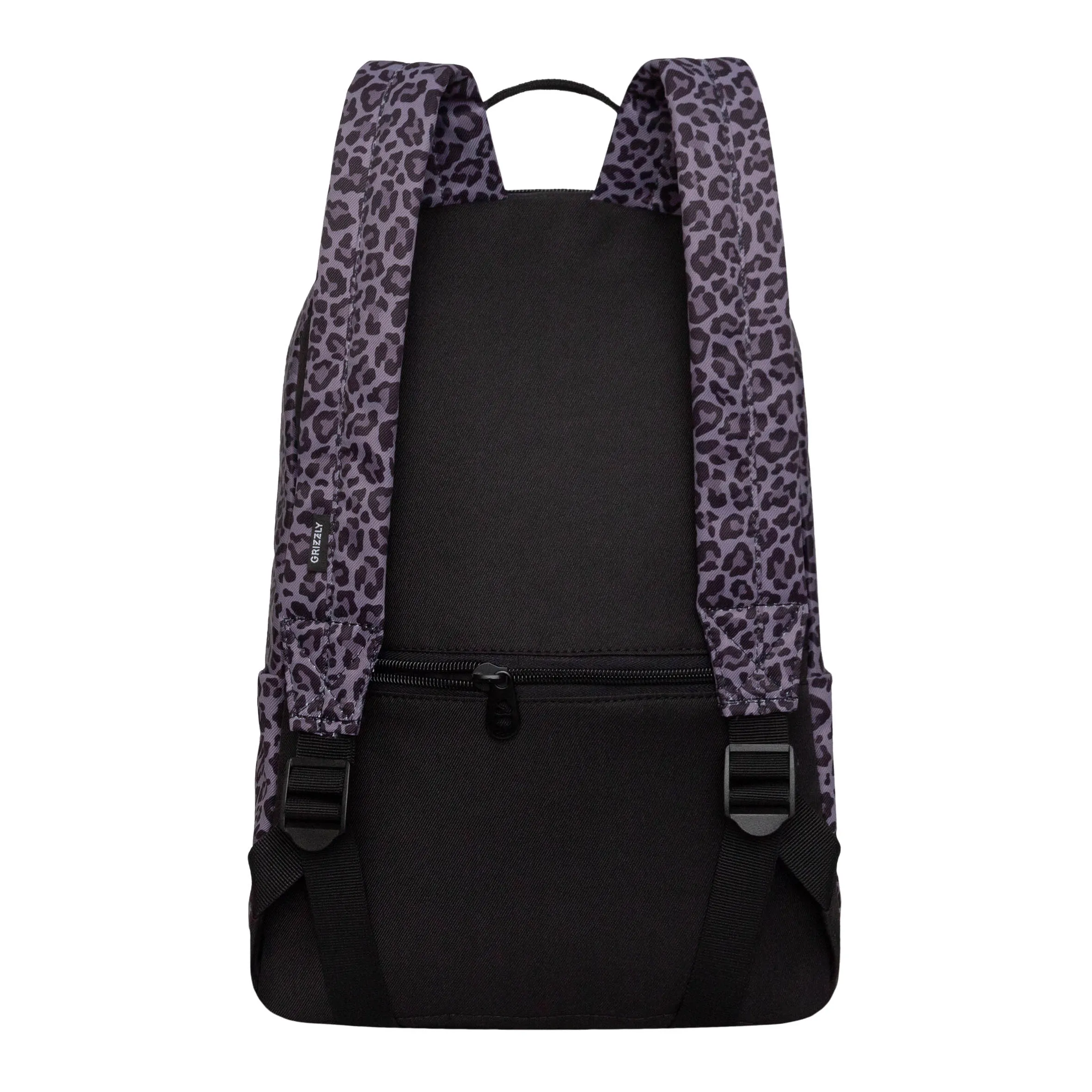 Женский городской рюкзак с анималистичным принтом и обвесом