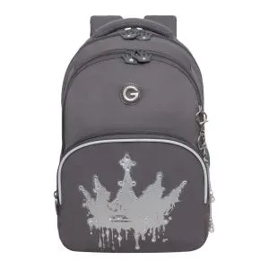 RG-660-6 Рюкзак школьный с обвесом (/4 серый)