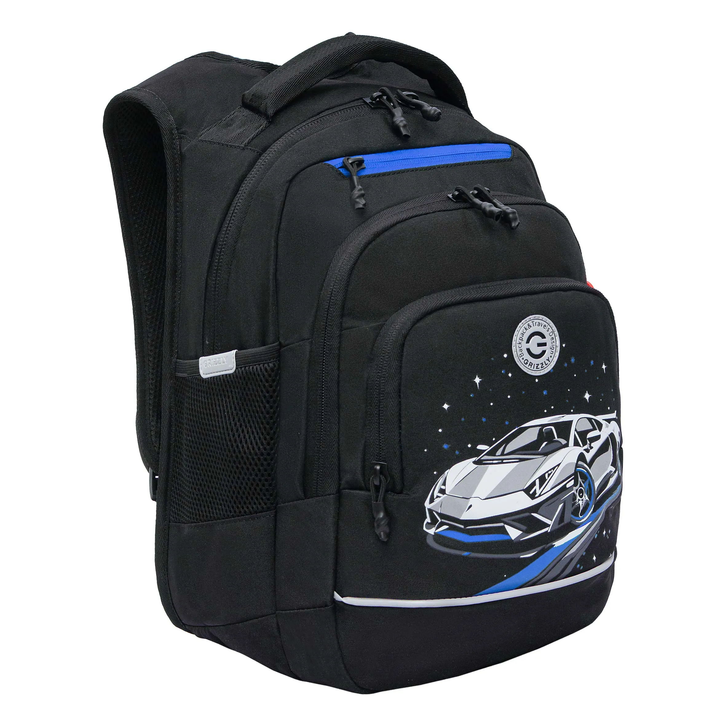 RB-550-1 Рюкзак школьный с картхолдером на держателе