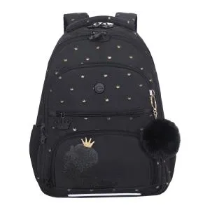 RG-662-3 Рюкзак школьный с обвесом (/5 черный)