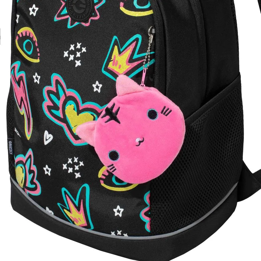 Подвесной чехол для мелочей кот розовый