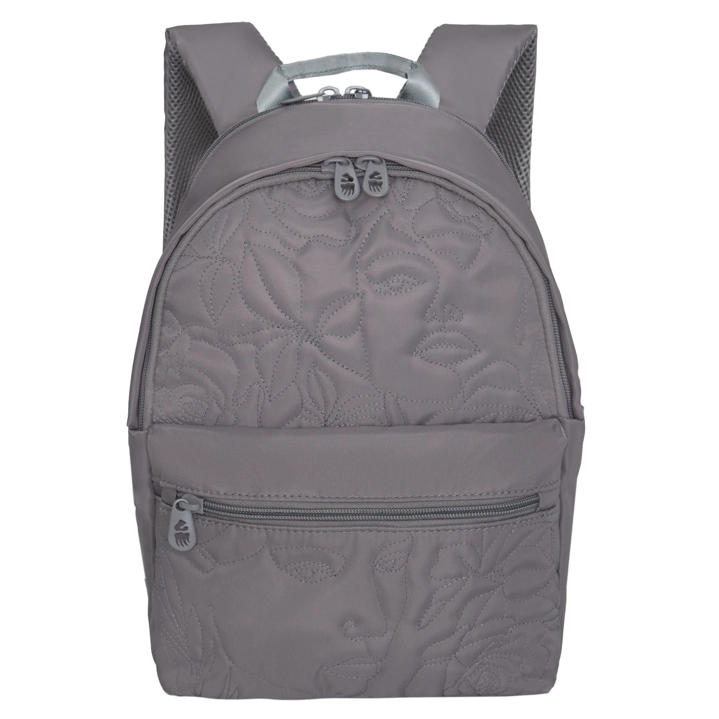 Женский городской рюкзак с фигурной стежкой