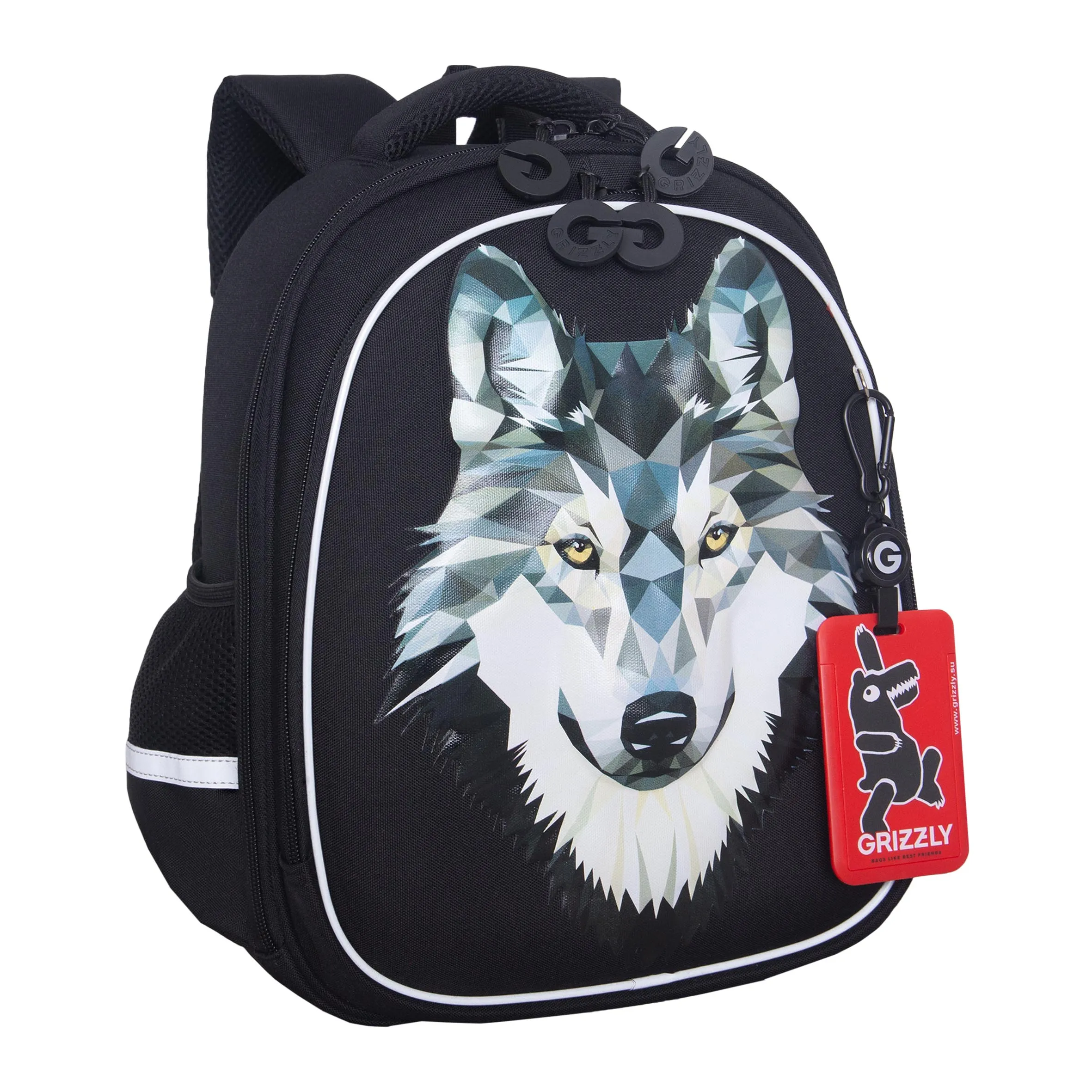 RAz-087-3 new Рюкзак школьный с картхолдером на держателе