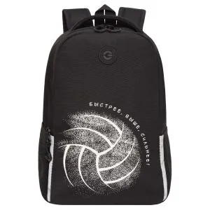 RB-551-8 Рюкзак школьный с картхолдером на держателе (/3 волейбол)