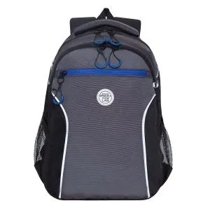 RB-259-3 Рюкзак школьный (/2 черный - серый - синий)