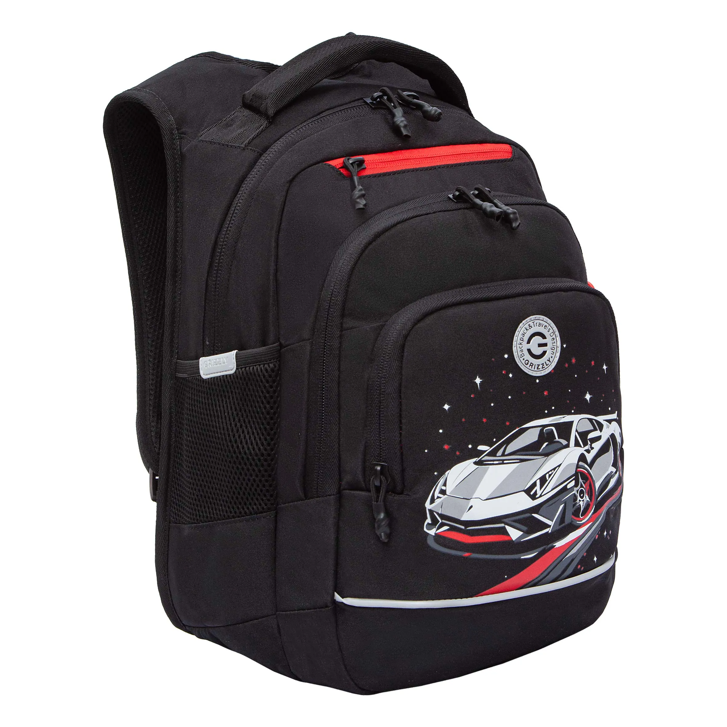 RB-550-1 Рюкзак школьный с картхолдером на держателе