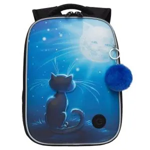 RAw-496-3 Рюкзак школьный (/1 черный)