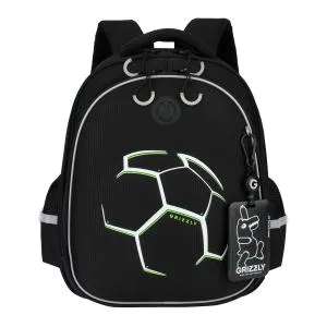 RAz-687-11 Рюкзак школьный с картхолдером на держателе (/1 черный)