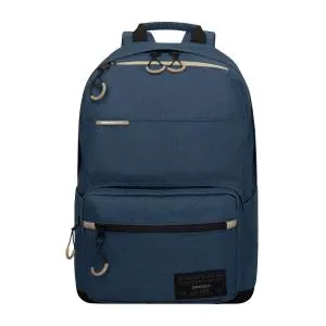 RQL-518-1 Рюкзак (/4 синий - бежевый)