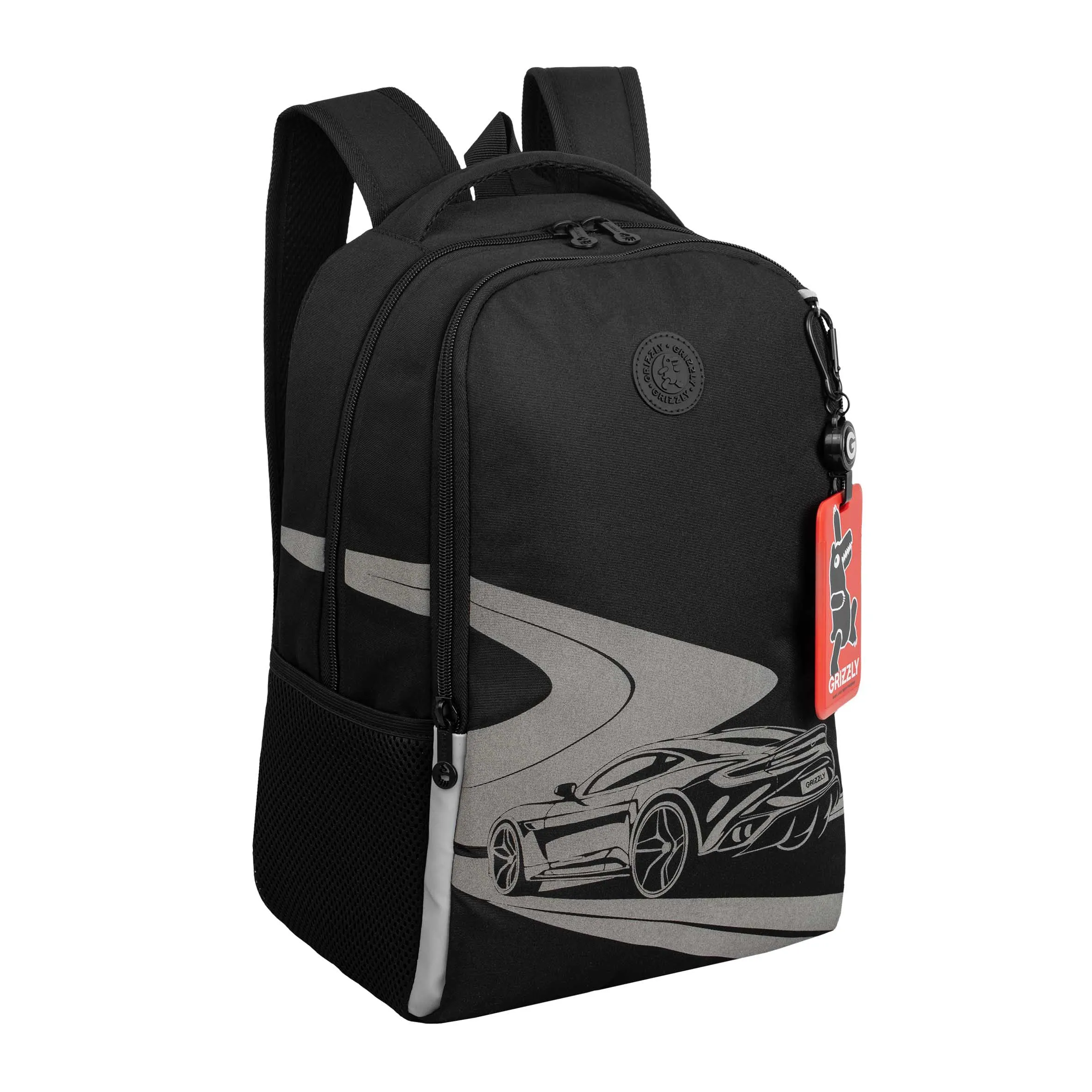 RB-651-6 Рюкзак школьный с картхолдером на держателе