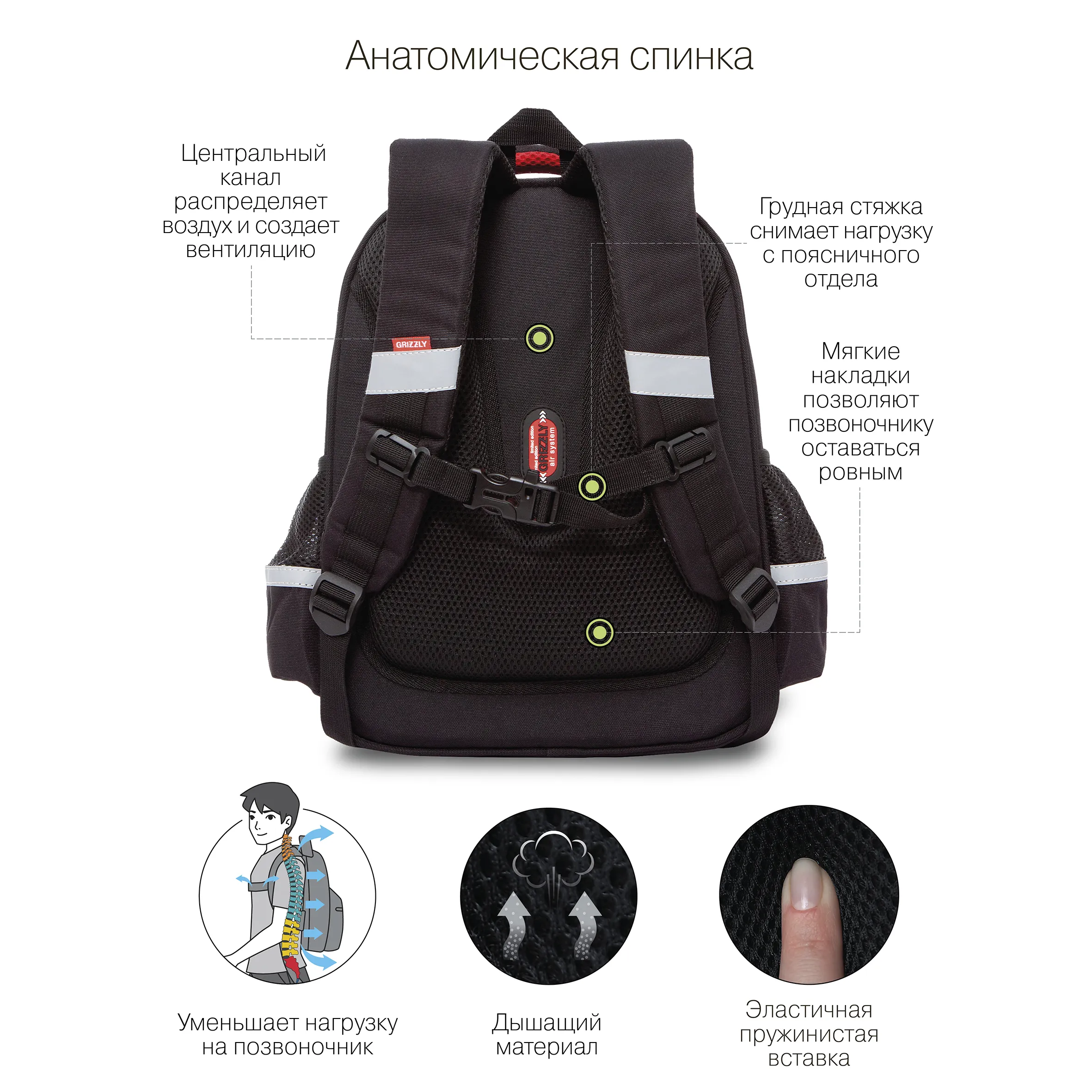 RAz-287-2 Рюкзак школьный