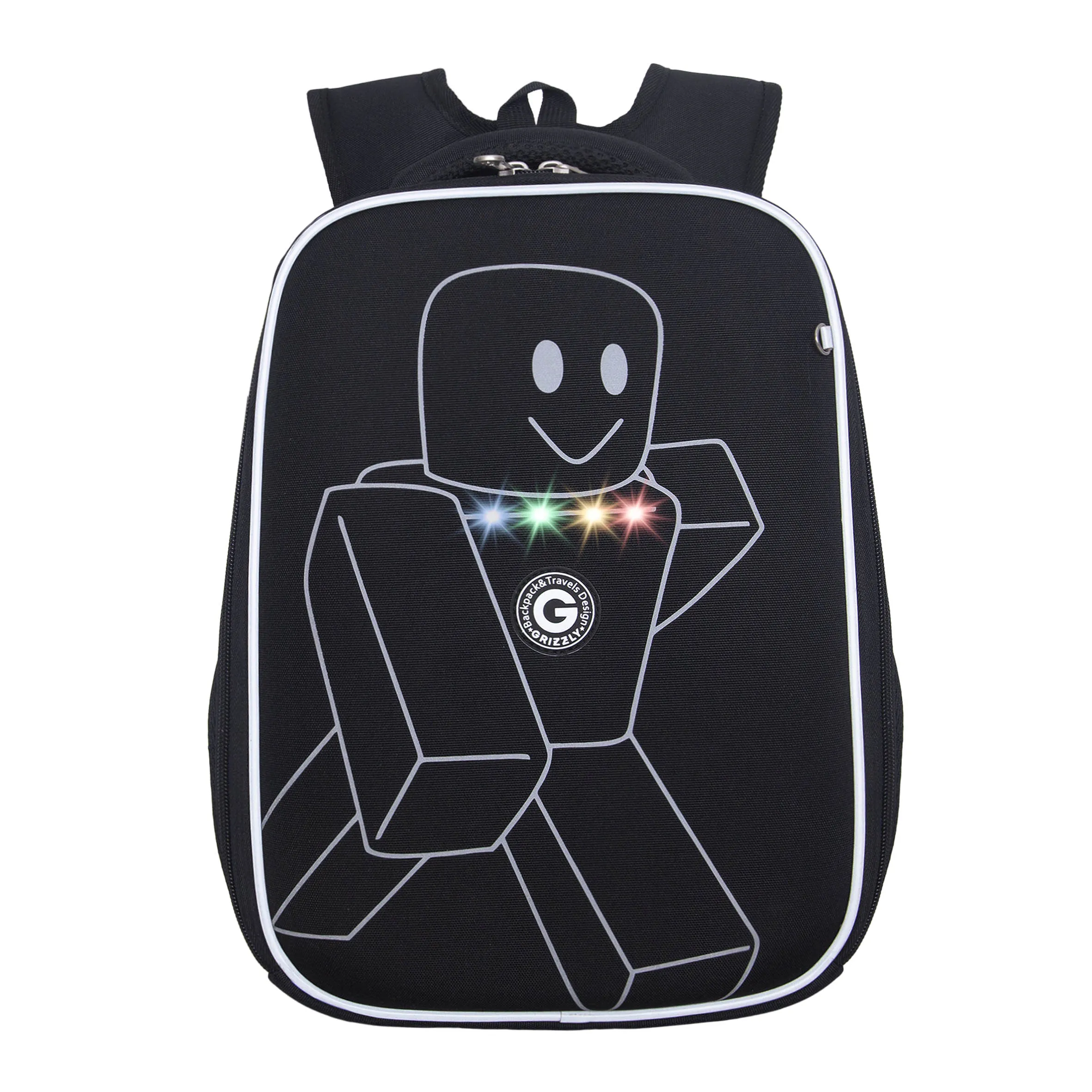 RAw-695-3 Рюкзак школьный с обвесом