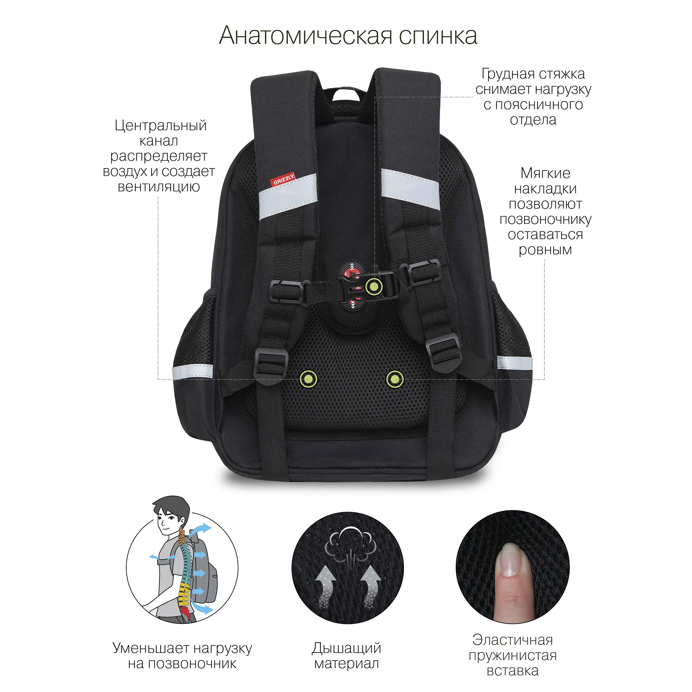 RAz-287-7 Рюкзак школьный