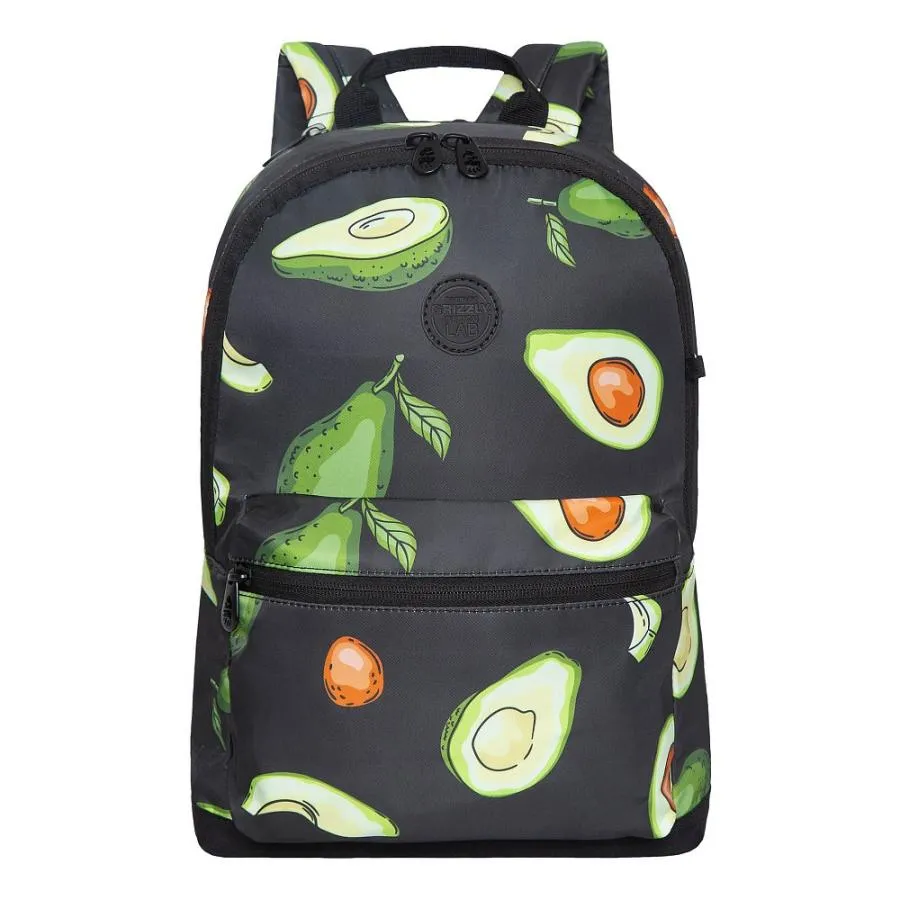 Рюкзак с принтом "Авокадо"