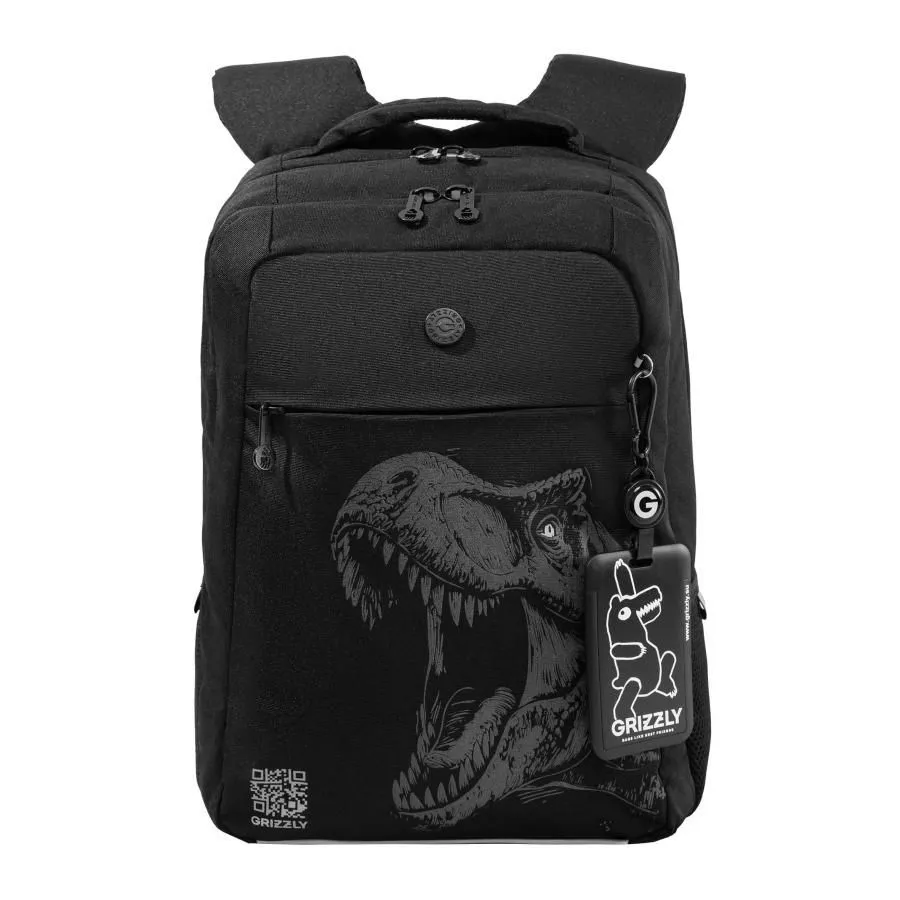 RB-656-2 Рюкзак школьный с картхолдером на держателе