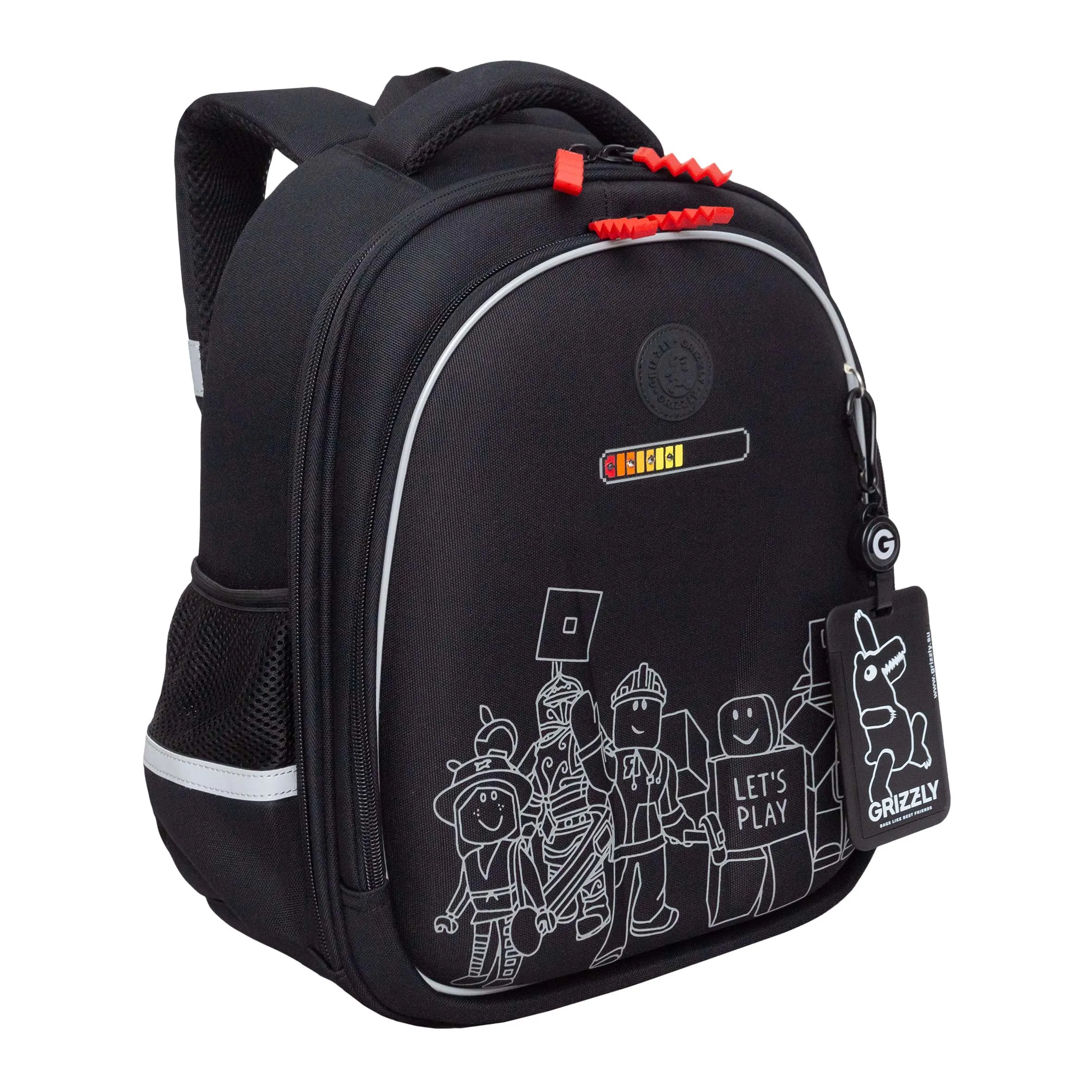 RAz-687-9 Рюкзак школьный с картхолдером на держателе