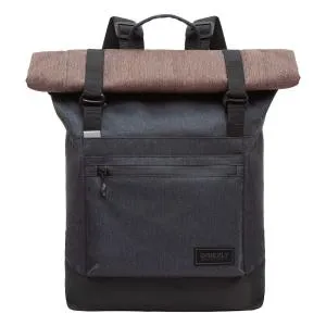 RQL-315-1 Рюкзак (/2 черный - коричневый)