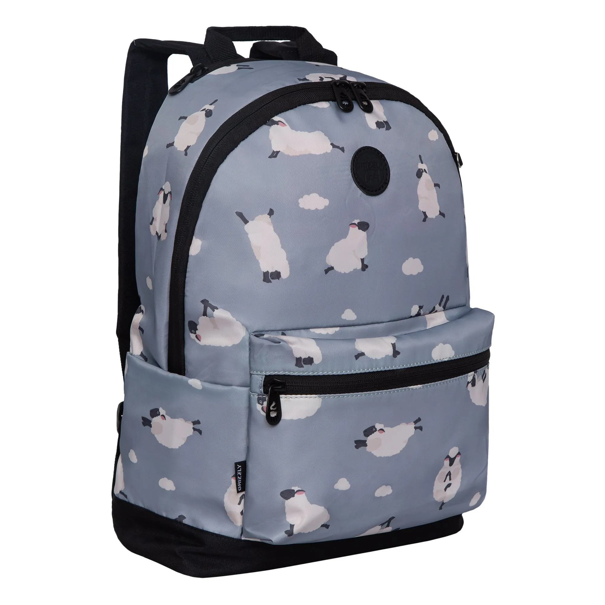 Легкий городской рюкзак с принтом