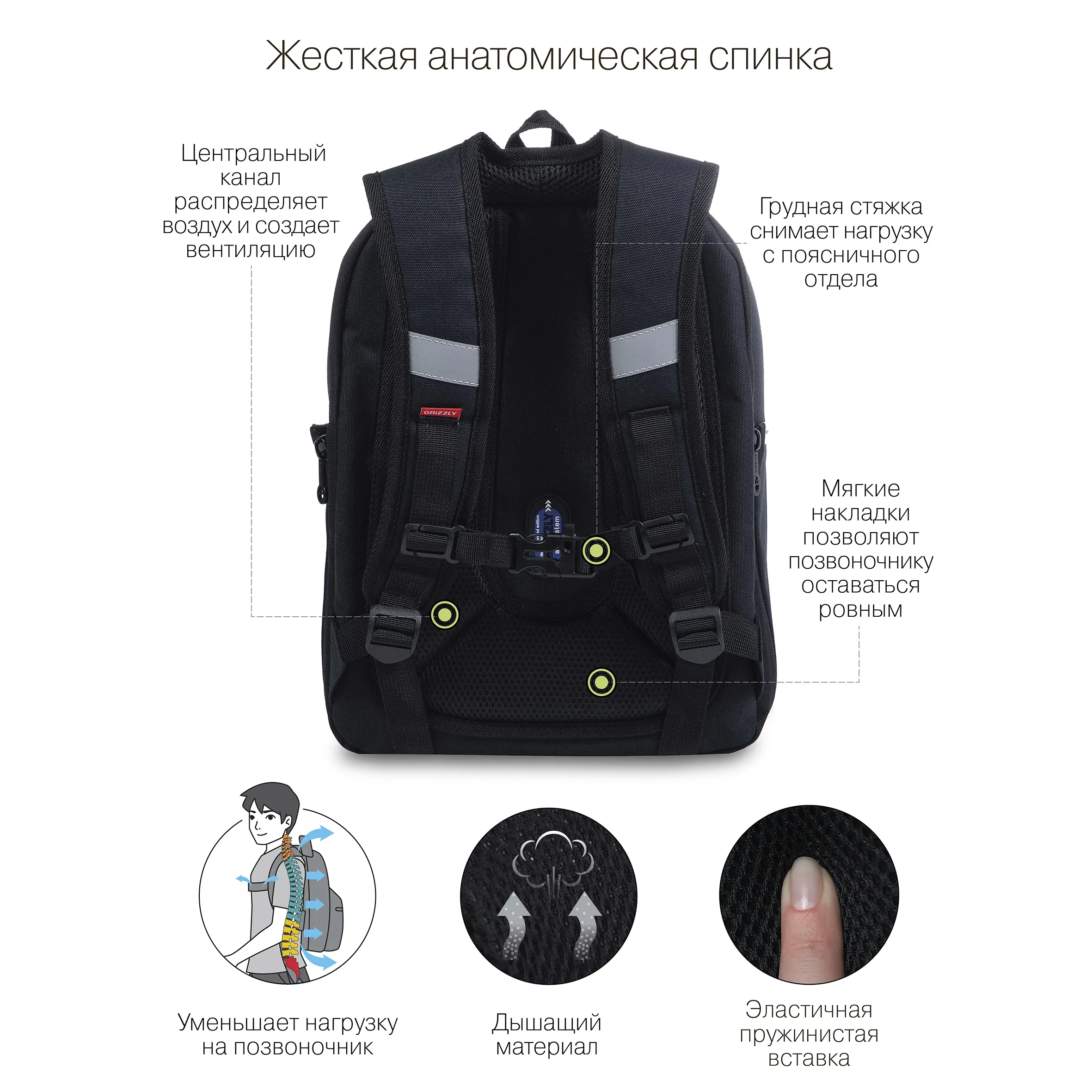 RAf-293-7 Рюкзак школьный