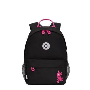 RK-579-2 рюкзак детский (/4 черный - фуксия)