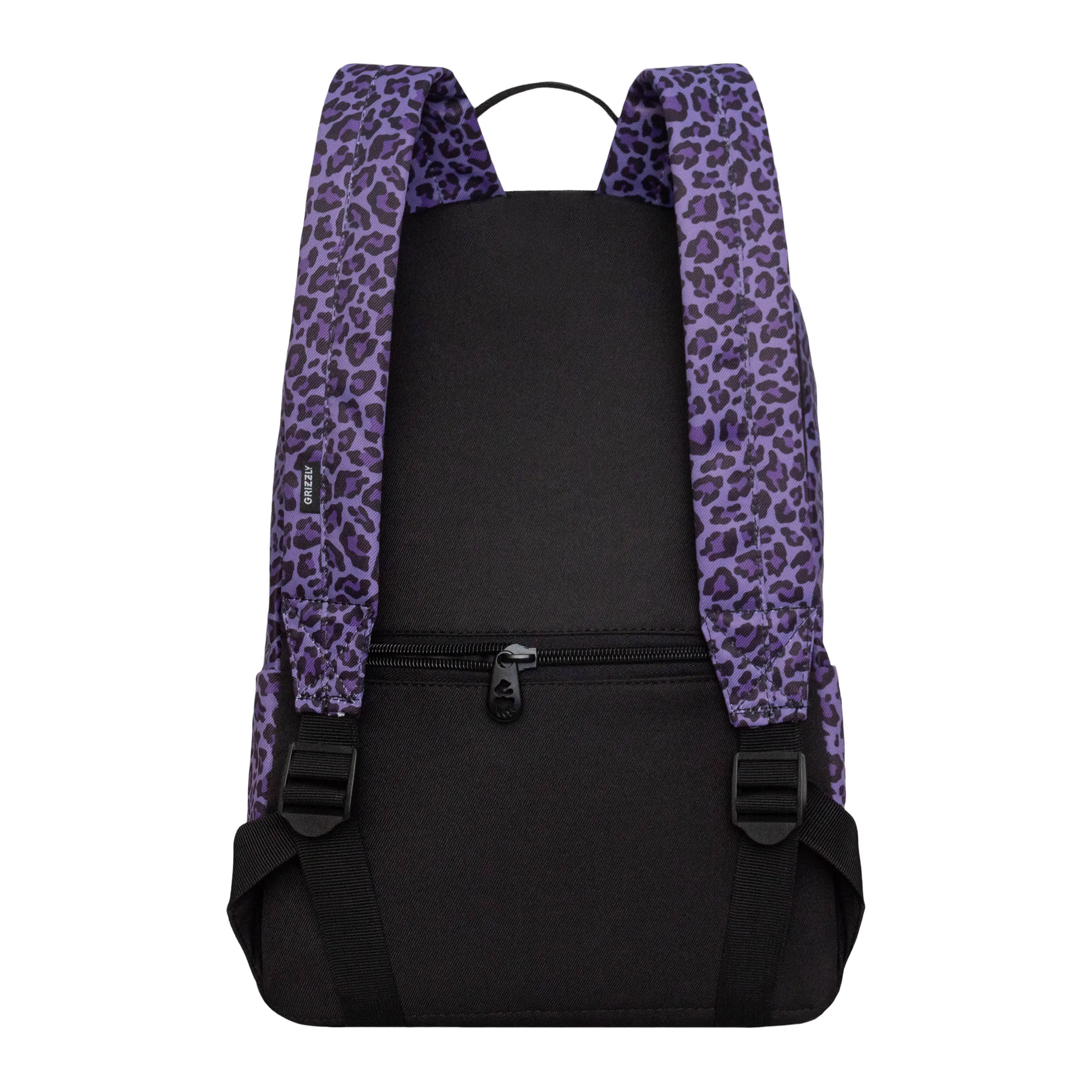 Женский городской рюкзак с анималистичным принтом и обвесом