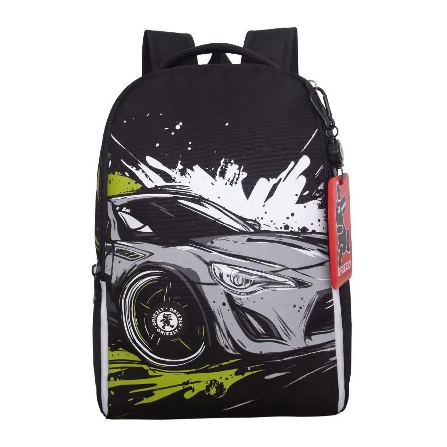 Школьный рюкзак с фирменным картхолдером GRIZZLY