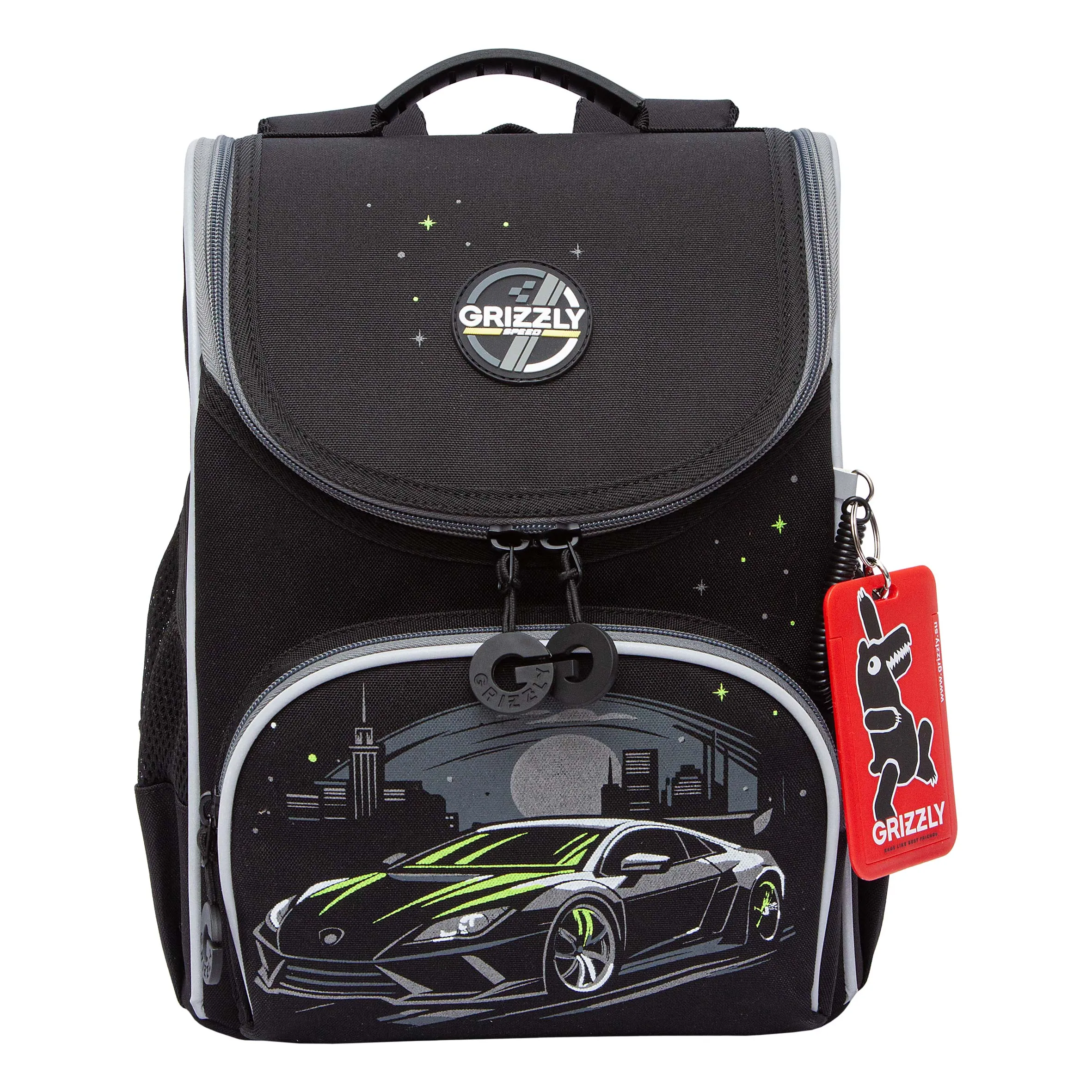 RAm-585-2 Рюкзак школьный с мешком