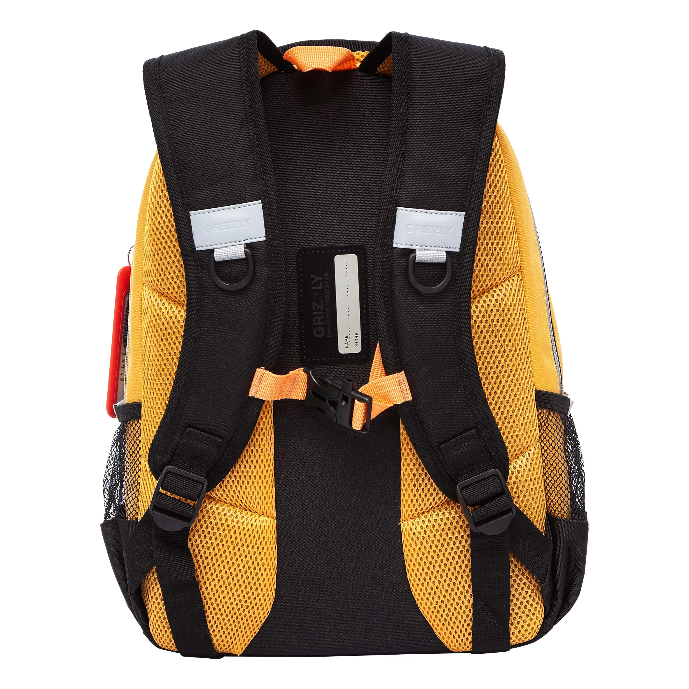 RB-553-1 Рюкзак школьный с картхолдером на держателе