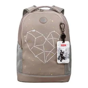 RG-663-6 Рюкзак школьный с картхолдером на держателе (/2 капучино)