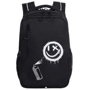 RU-538-2 Рюкзак (/3 чёрный - белый)