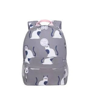 RK-678-1 рюкзак детский (/8 кошечки на сером)