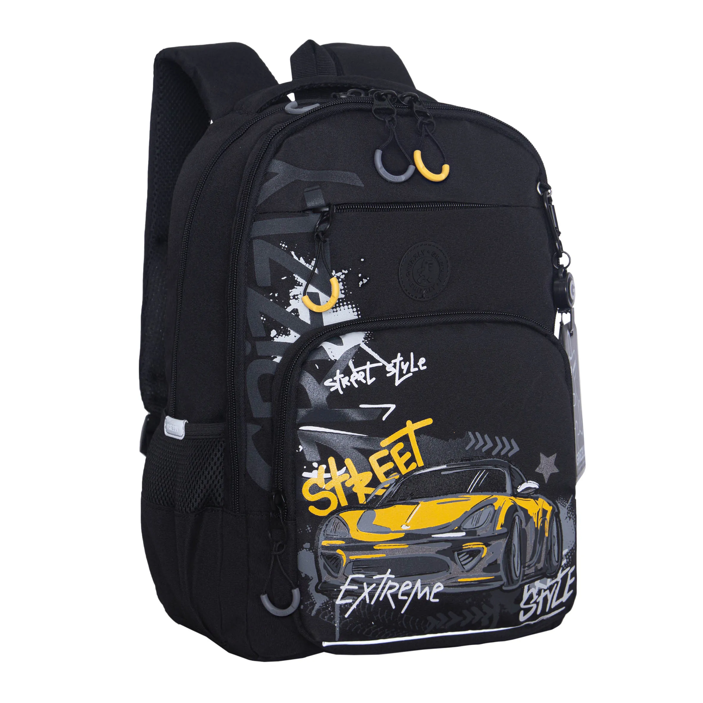 RB-659-1 Рюкзак школьный с картхолдером на держателе