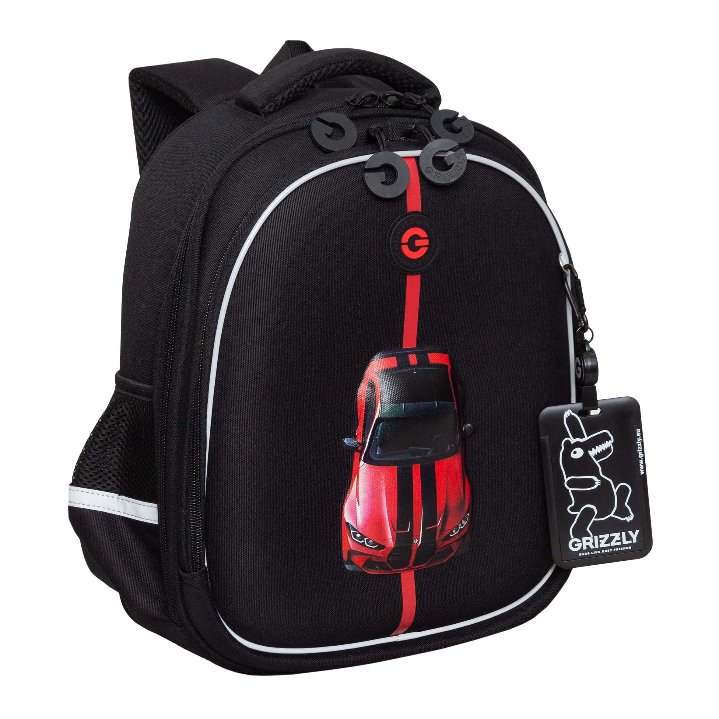 RAz-687-1 Рюкзак школьный с картхолдером на держателе