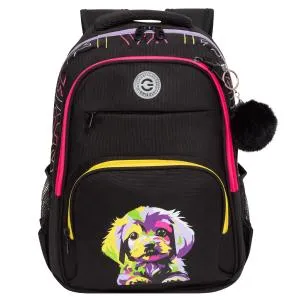 RG-568-4 Рюкзак школьный (/1 черный)