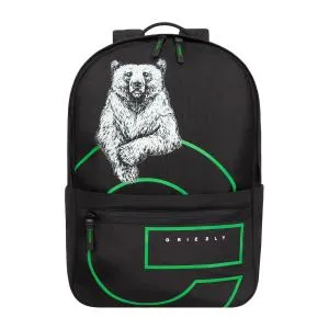 RQL-614-1 Рюкзак (/2 черный - салатовый)