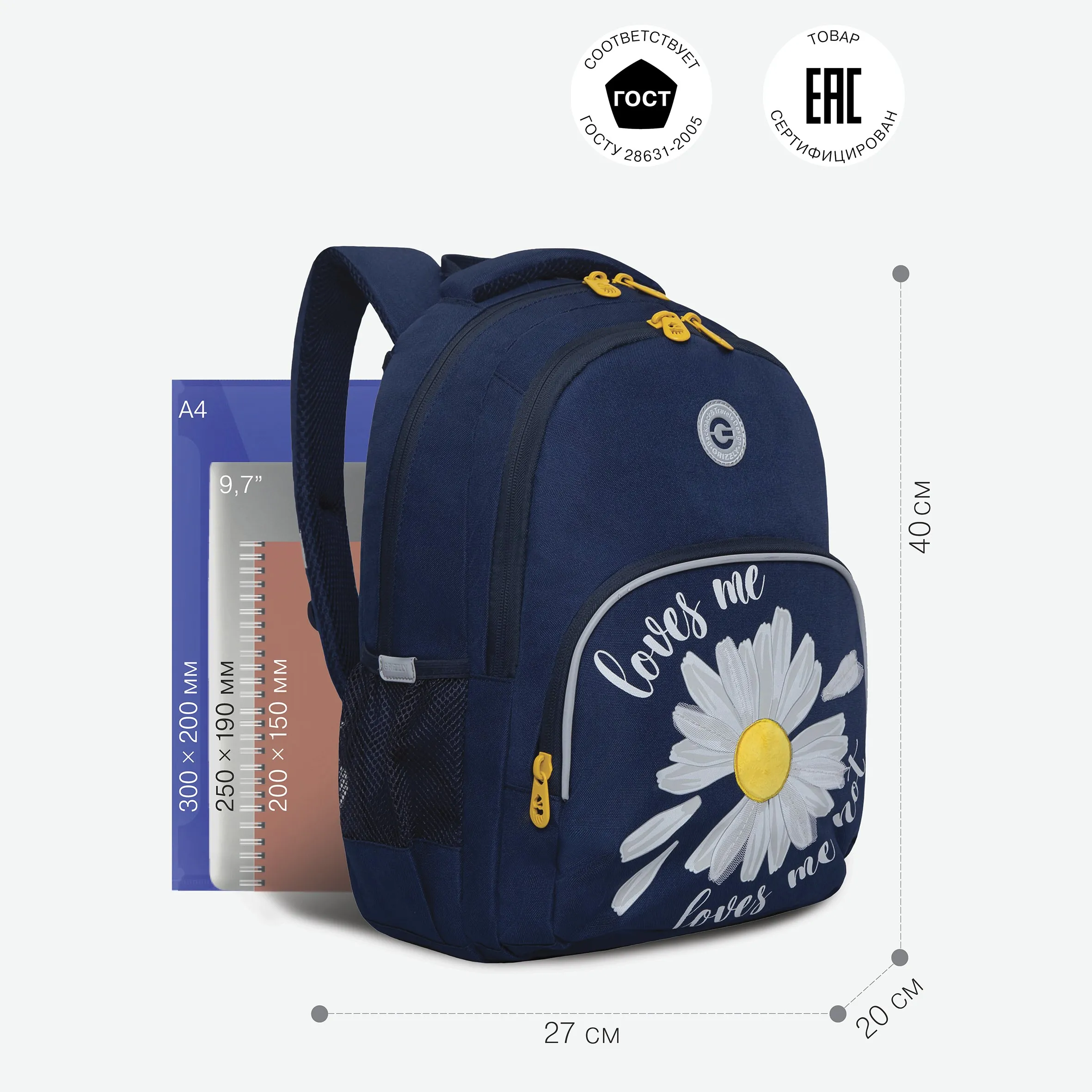 RG-260-2 Рюкзак школьный