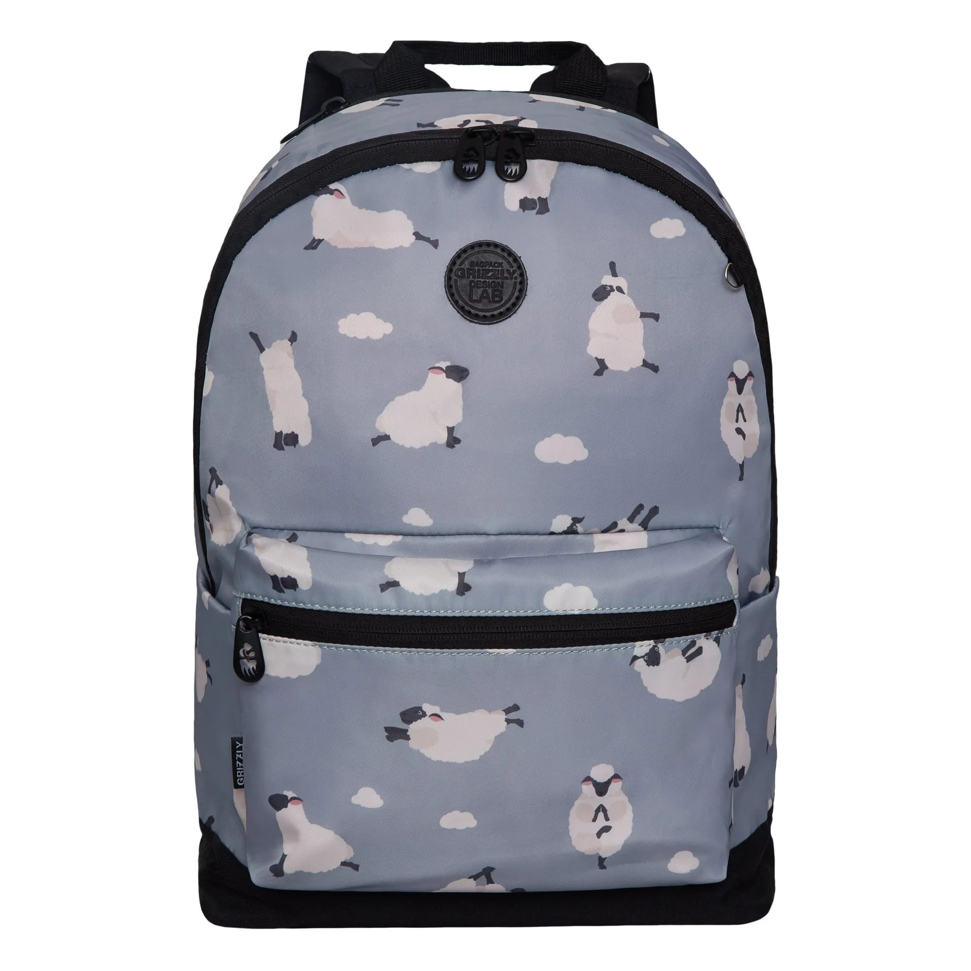 Легкий городской рюкзак с принтом