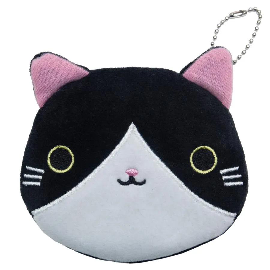 Подвесной чехол для мелочей кот черно-белый