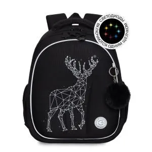 RAz-686-4 Рюкзак школьный с обвесом (/2 черный - белый)