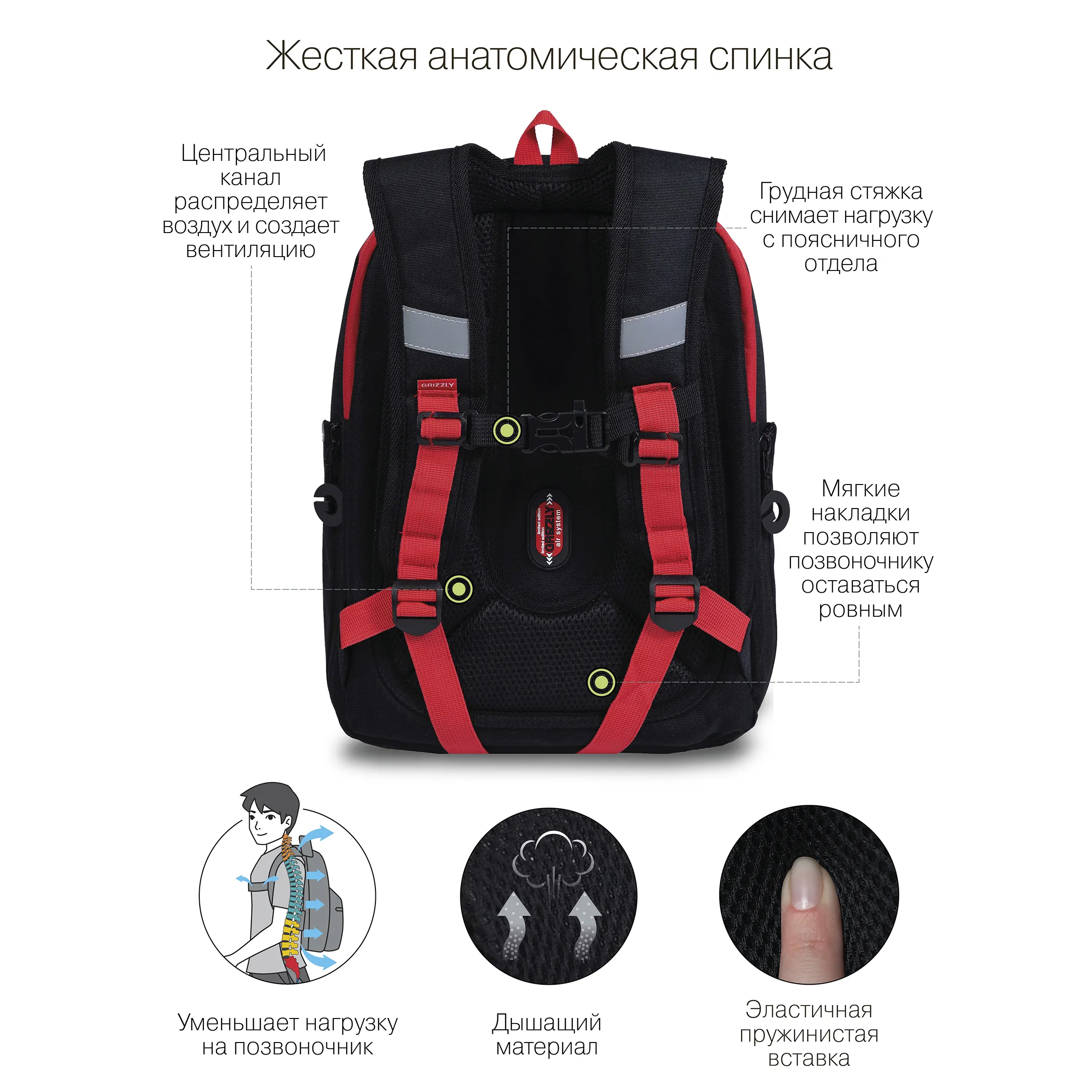 RAf-293-5 Рюкзак школьный