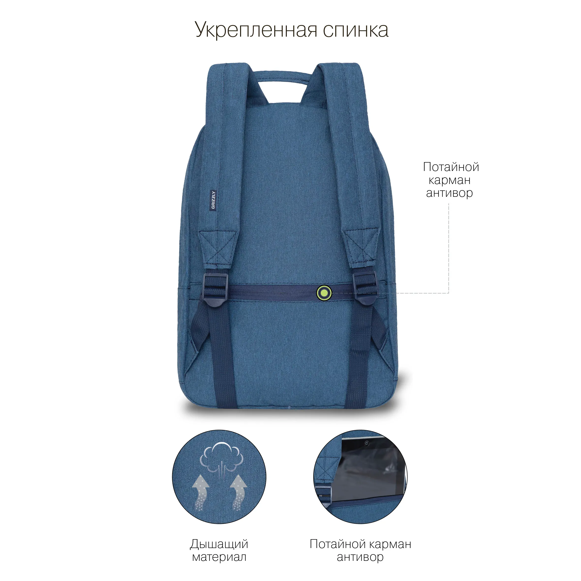 Женский городской рюкзак